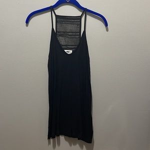 Old Navy Beach Boho Black Tank Top
